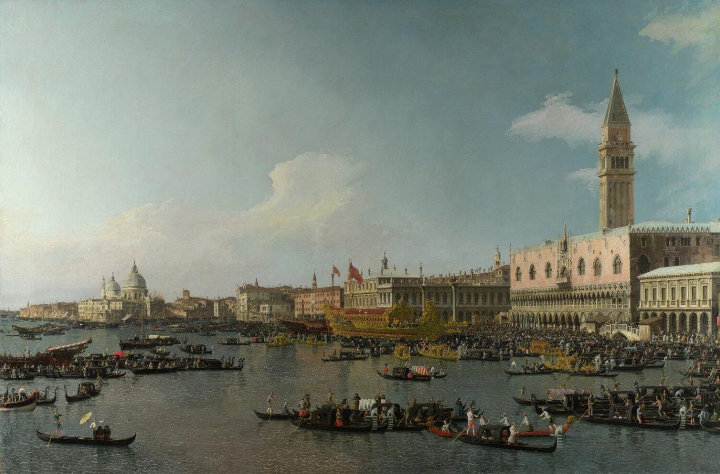 Venice: The Basin of San Marco on Ascension Day