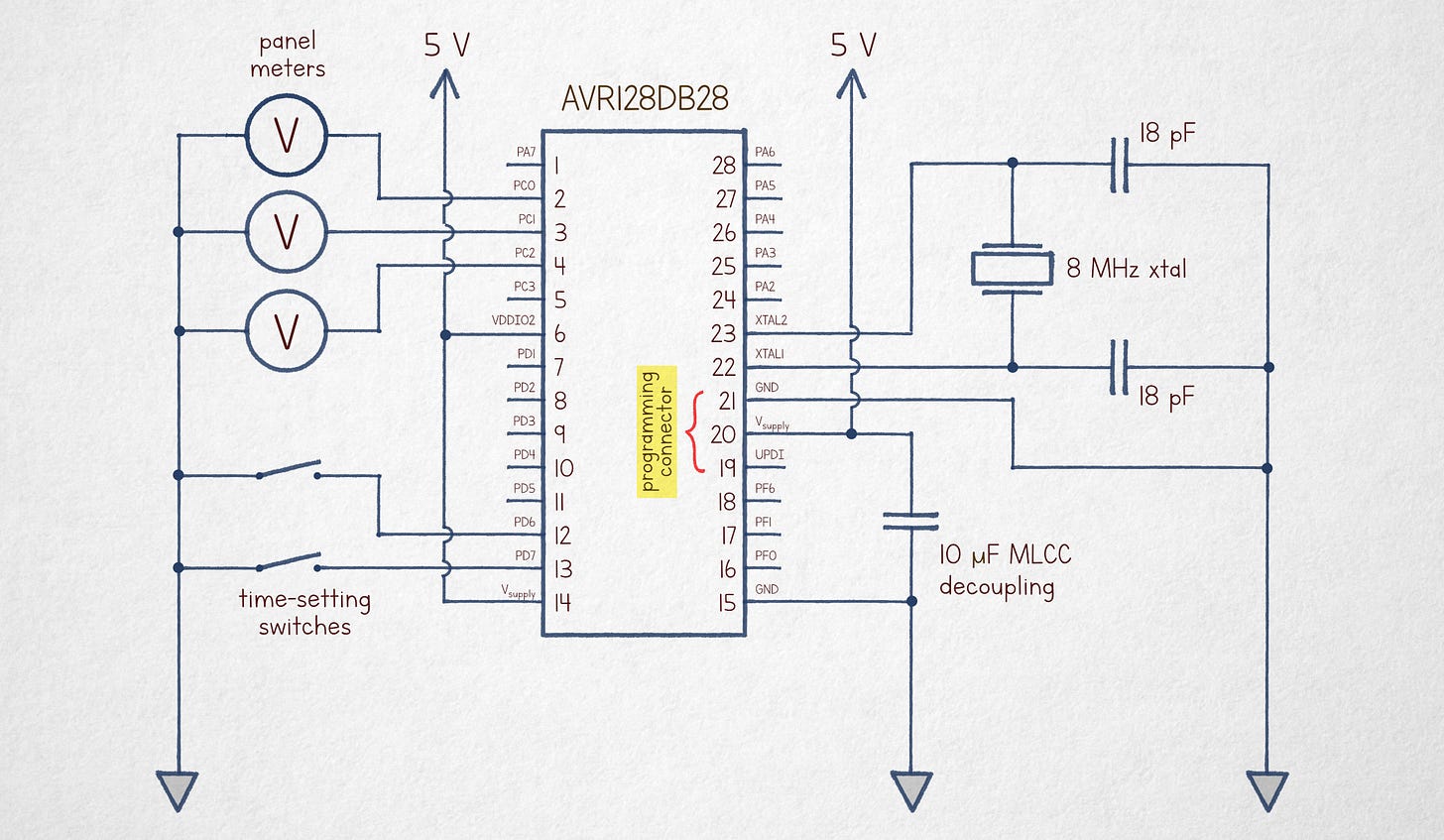 Circuit schematic.