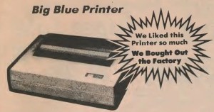 IBM PC Compact printer