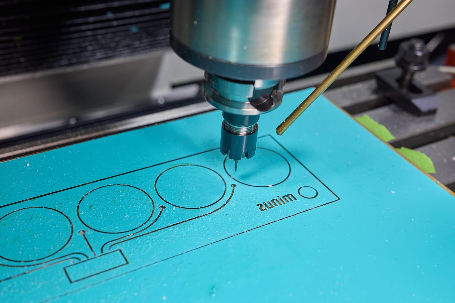 Display panel, machining.