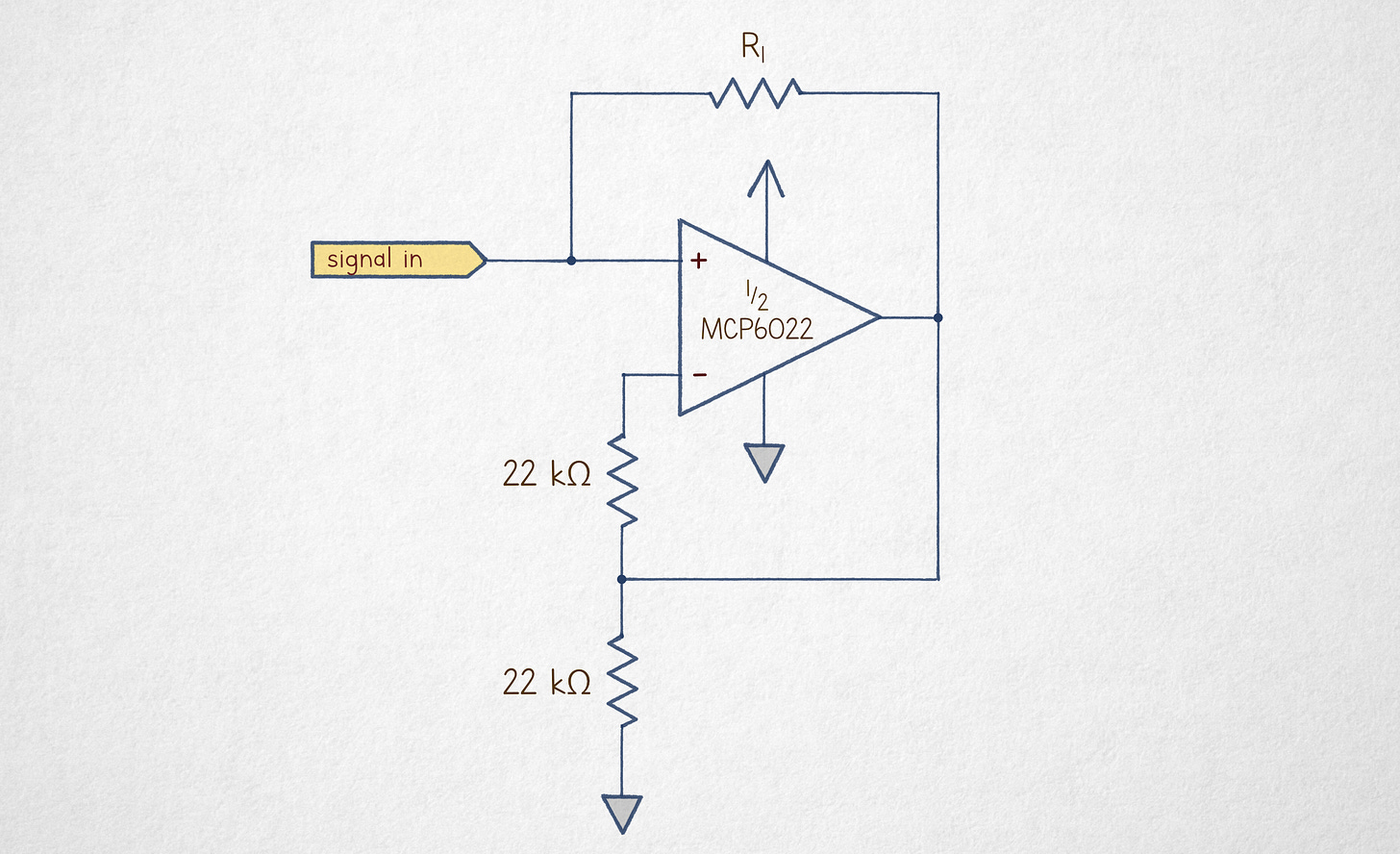Negative resistance converter.